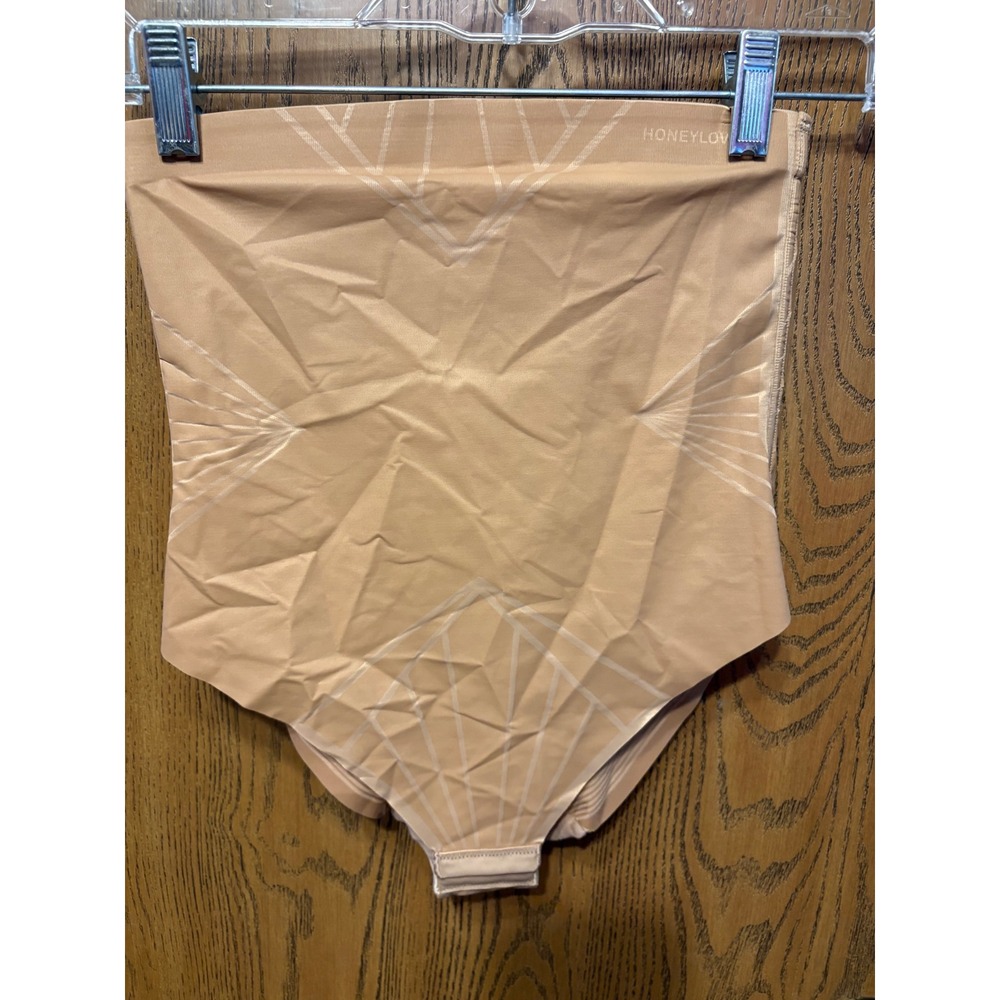 Honeylove ShadowSculpt High Waist Brief Shapewear Sand Tan small NWT 493